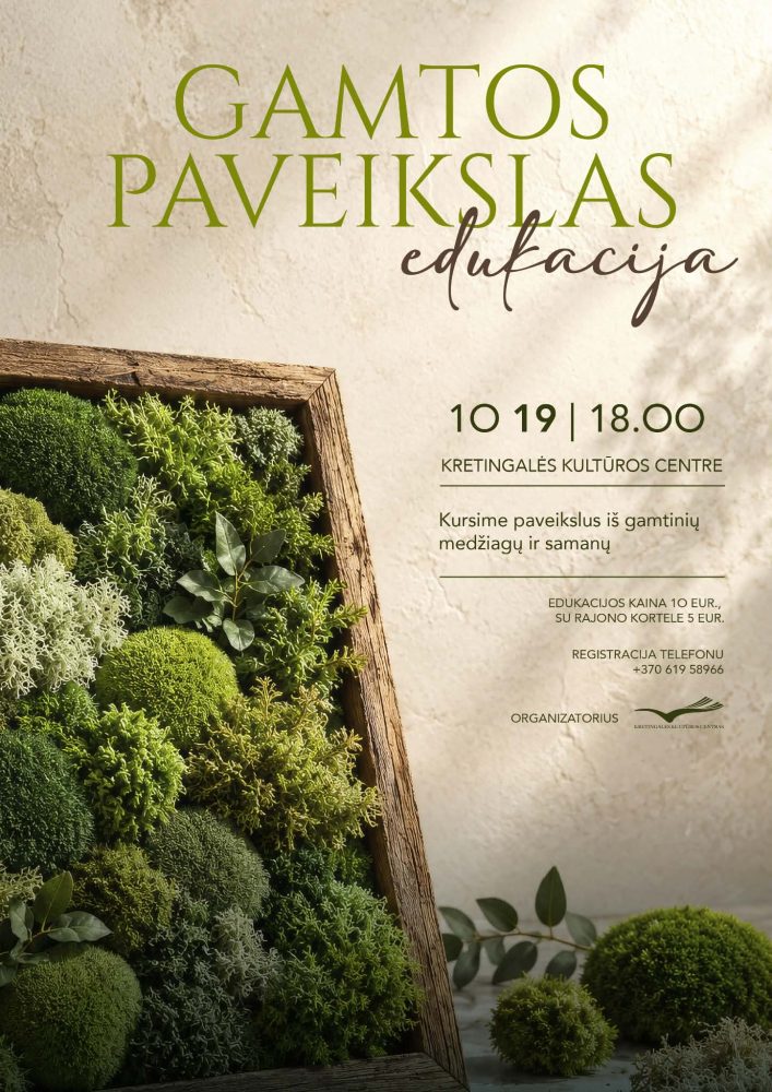 Edukacija ,,Gamtos paveikslas”