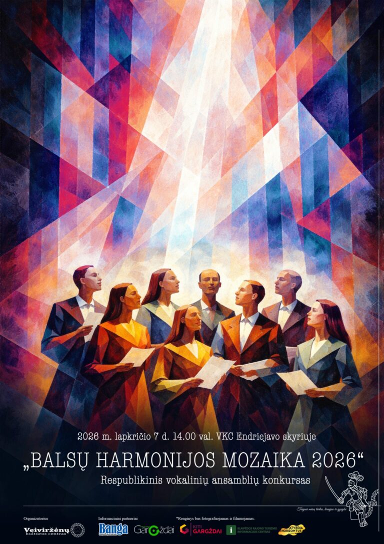 Respublikinis vokalinių ansamblių konkursas „Balsų harmonijos mozaika 2026 m.“