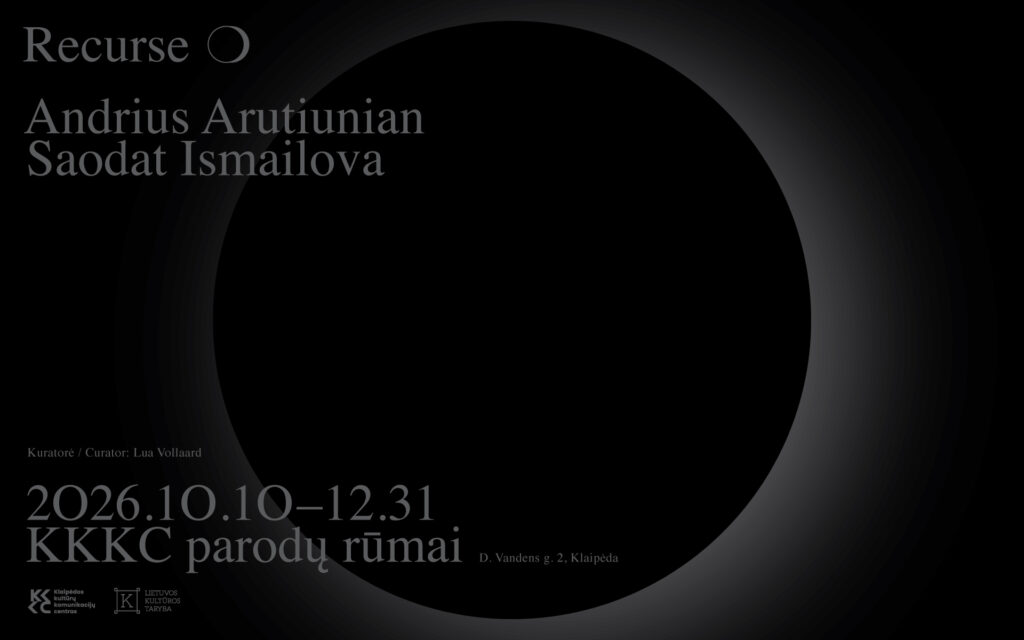 Andriaus Arutiuniano ir Saodat Ismailovos paroda „Recurse ❍“