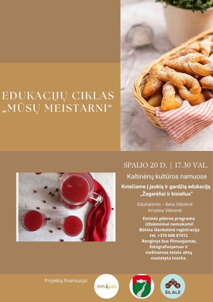 Gardi edukacija ,,Žagarėliai ir kisielius”